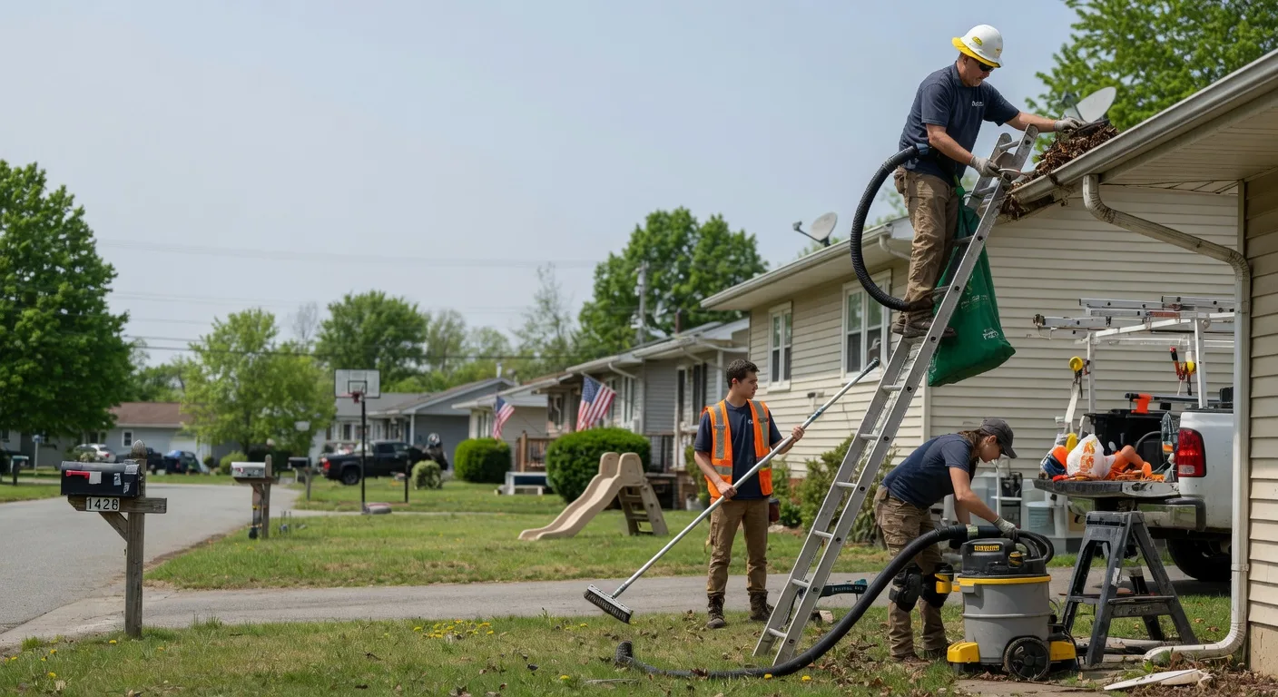 Gutter Installation in Jamestown, KY near me